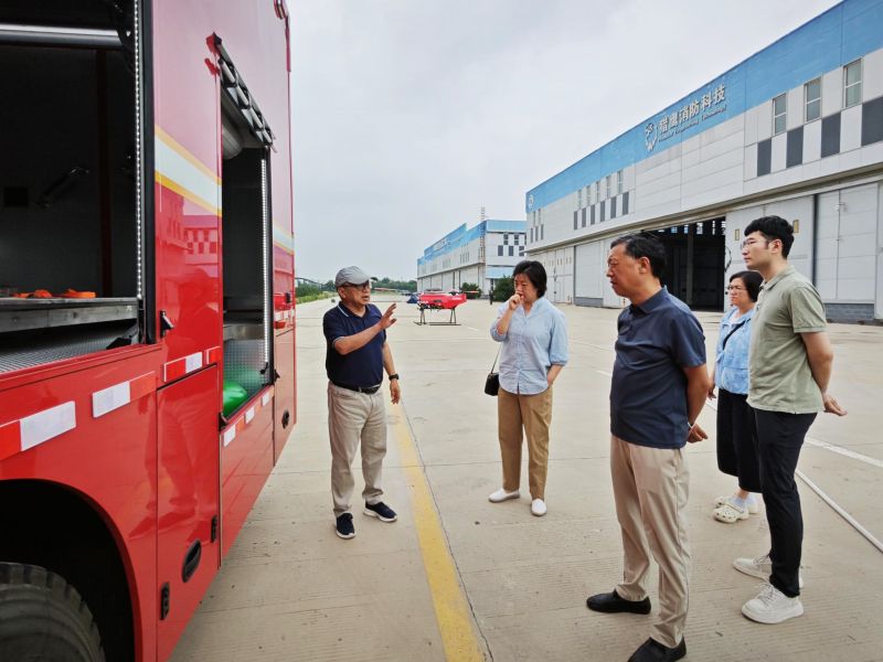 中國消防協會專家組調研獵鷹消防團體標準實施成效